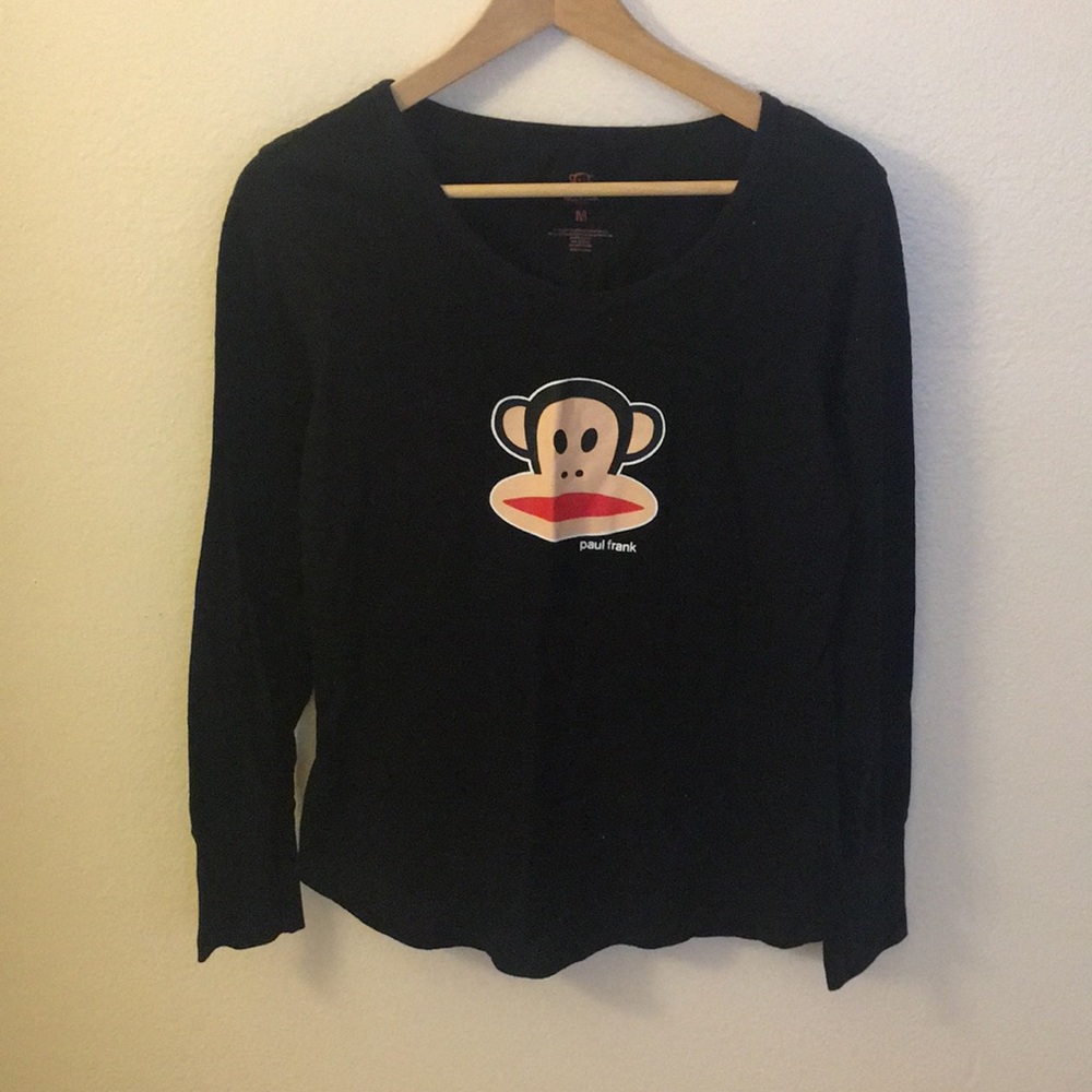 Pajama top -Black long sleeve shirt